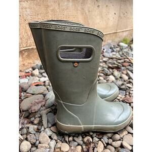 Bogs size 3 gray/green color
